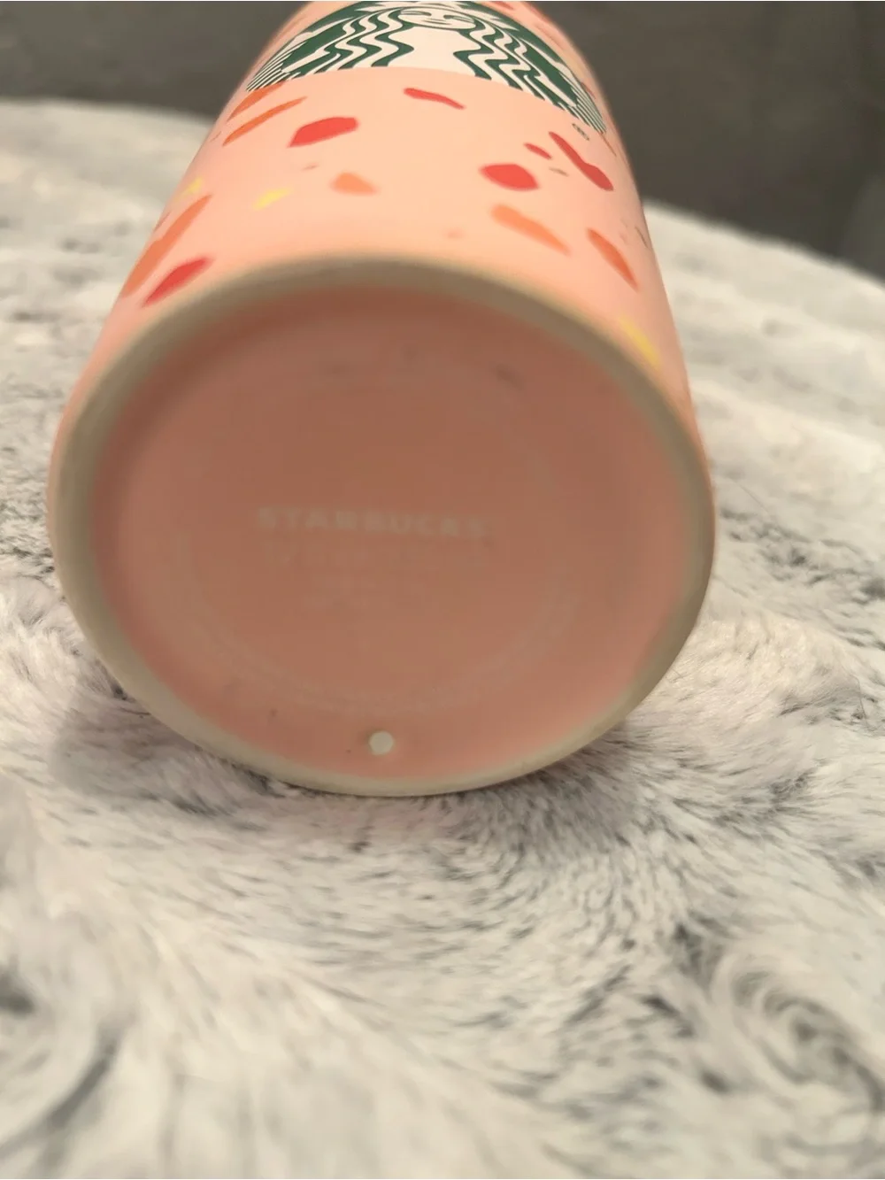 Starbucks ceramic travel mug